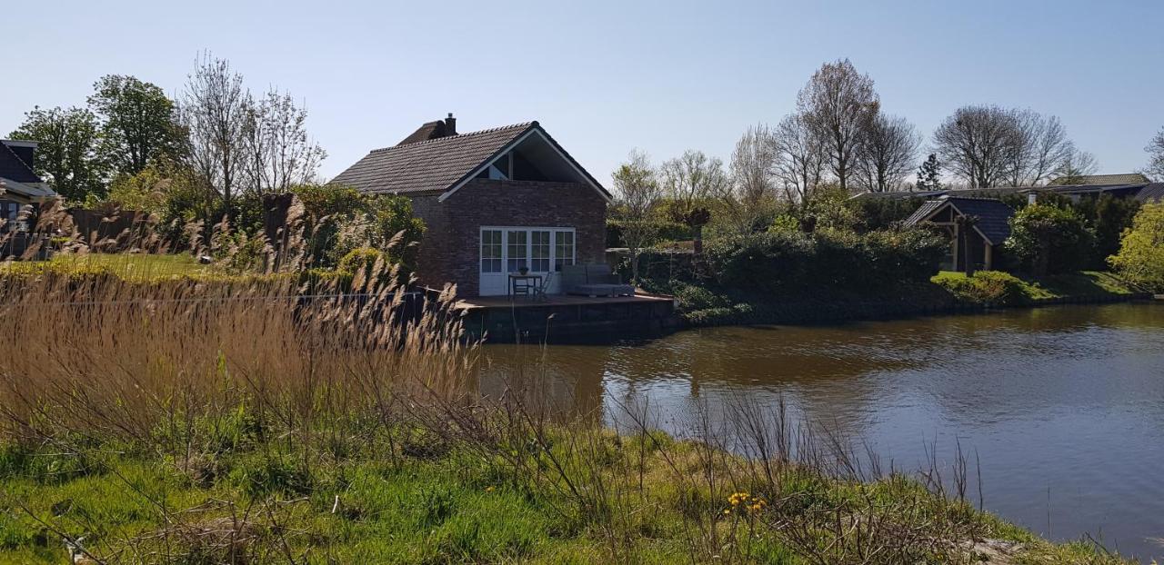 Prachtig Vrijstaand Appartement Aan Het Water 海尔许霍瓦德 外观 照片